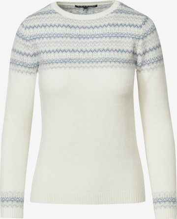 KOROSHI Sweater in White: front