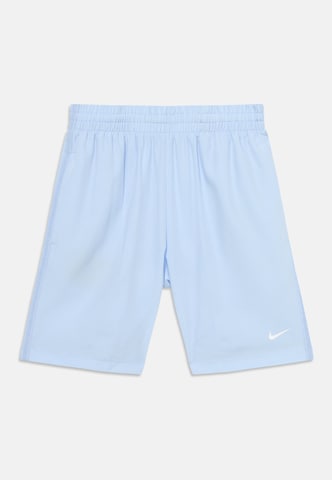 Regular Pantaloni sport de la NIKE pe albastru: față