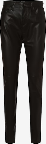 MAC Skinny Broek in Zwart: voorkant