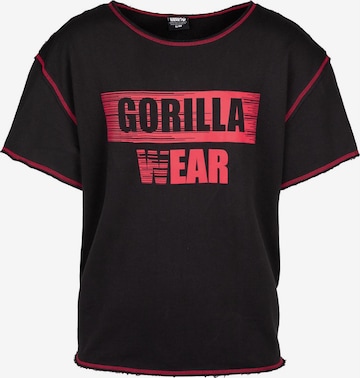 Maglia funzionale 'Wallace' di Gorilla Wear in nero: frontale