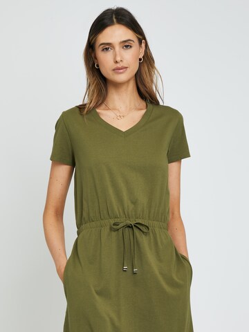 Threadbare Dress 'Willow' in Green