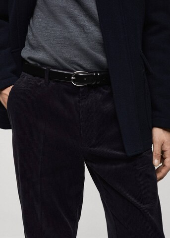 MANGO MAN Regular Hose 'Pierre' in Blau
