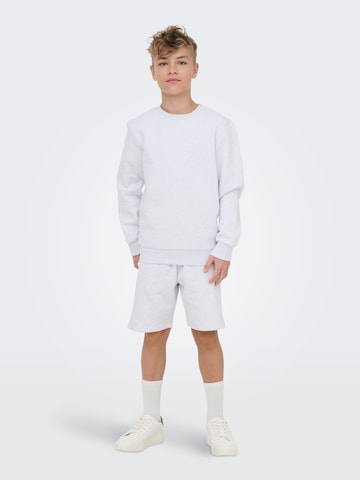 Only & Sons Junior Regular Trousers 'OSJCeres' in Grey