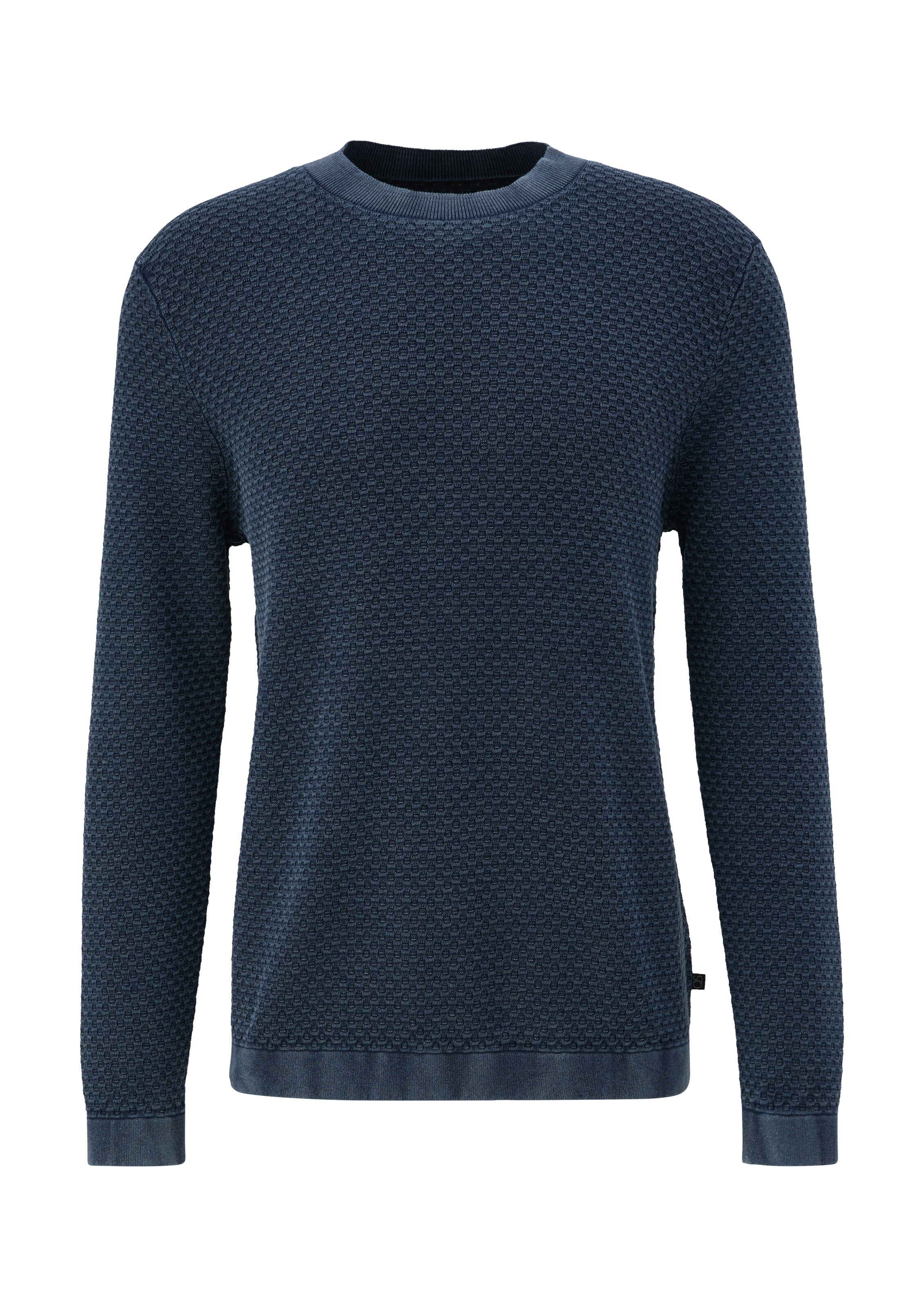 QS Pull-over en bleu marine, Vue avec produit