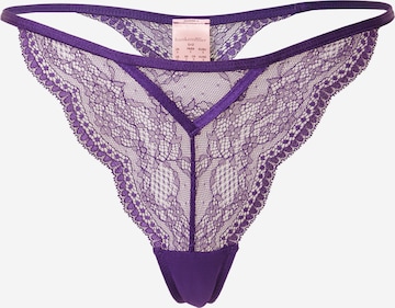 Hunkemöller String bugyik 'Isabelle' - lila: elől