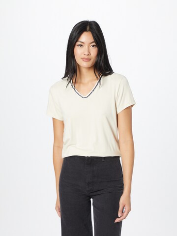 ONLY - Camiseta 'MOSTER' en beige: frente