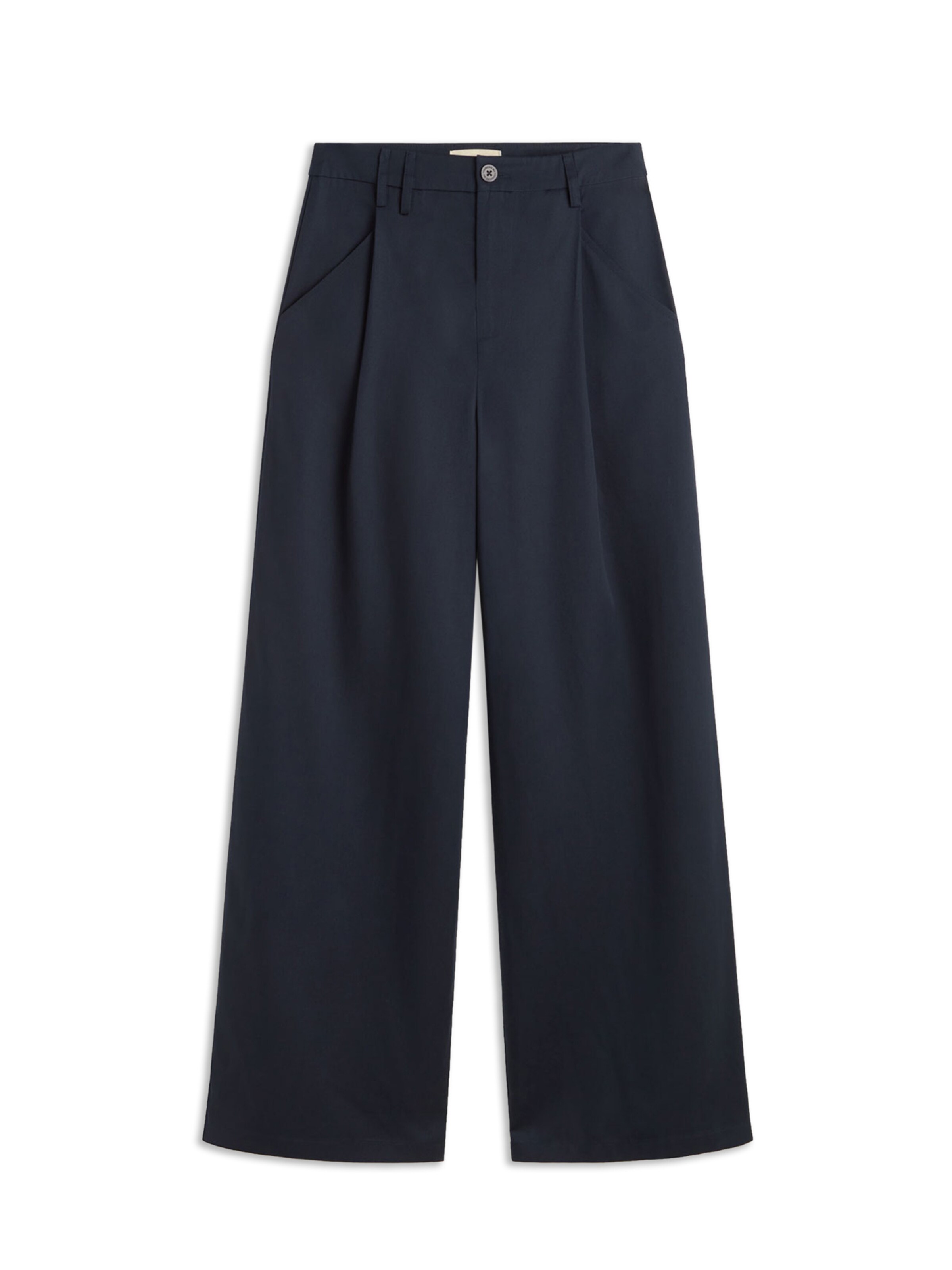 Thinking MU - Loosefit Calças 'Molly' em azul: frente