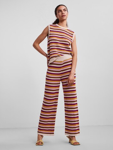 Y.A.S Wide leg Broek 'Yasfreesia' in Wit