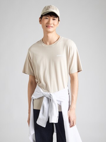 JACK & JONES Tričko 'JWHLEGACY' – béžová: přední strana