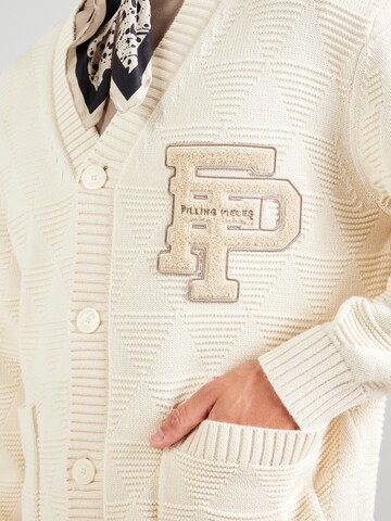 Filling Pieces Strickjacke in Weiß