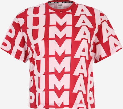 PUMA Λειτουργικό μπλουζάκι 'Arc-hitect' σε κόκκινο / λευκό, Άποψη προϊόντος