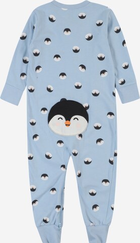 Pijamale 'Penguine' de la Lindex pe albastru