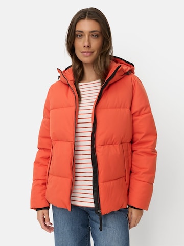 CAMEL ACTIVE Gefütterte Jacke mit reflektierenden Details in Orange