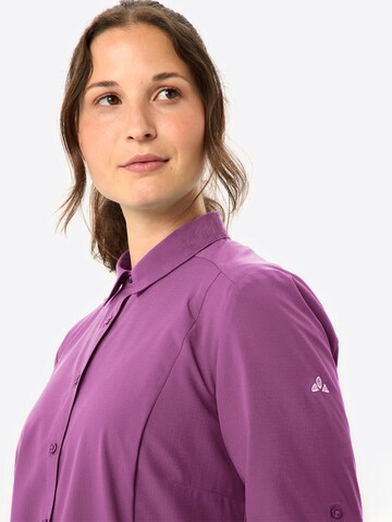 VAUDE Multifunctionele blouse 'Rosemoor' in Roze