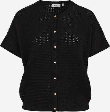 juoda WE Fashion Kardiganas: priekis