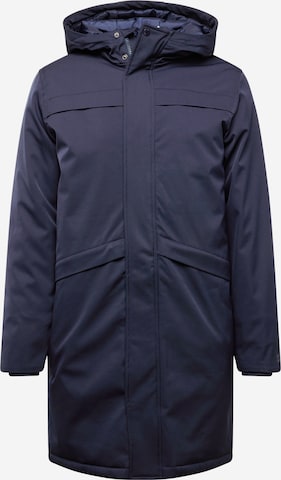 Casual Friday Winter jacket 'Olik' in Blue: front