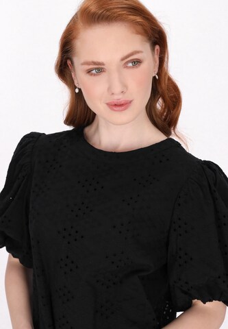 DreiMaster Klassik Blouse 'Classic Look' in Black