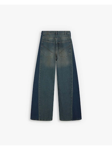 Loosefit Jean 'Double' Scalpers en bleu : derrière