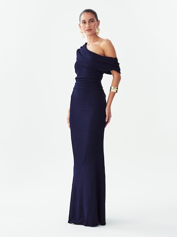 Robe de soirée 'Croix' St MRLO en bleu