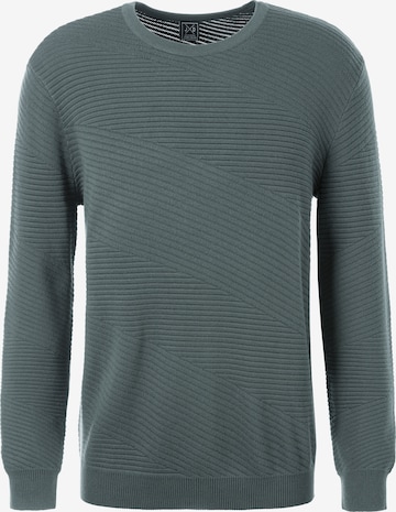 JOHN DEVIN Свитер в Зеленый: спереди