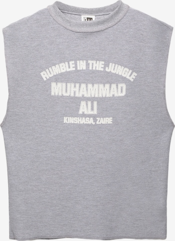 Pull&BearMajica - siva boja: prednji dio