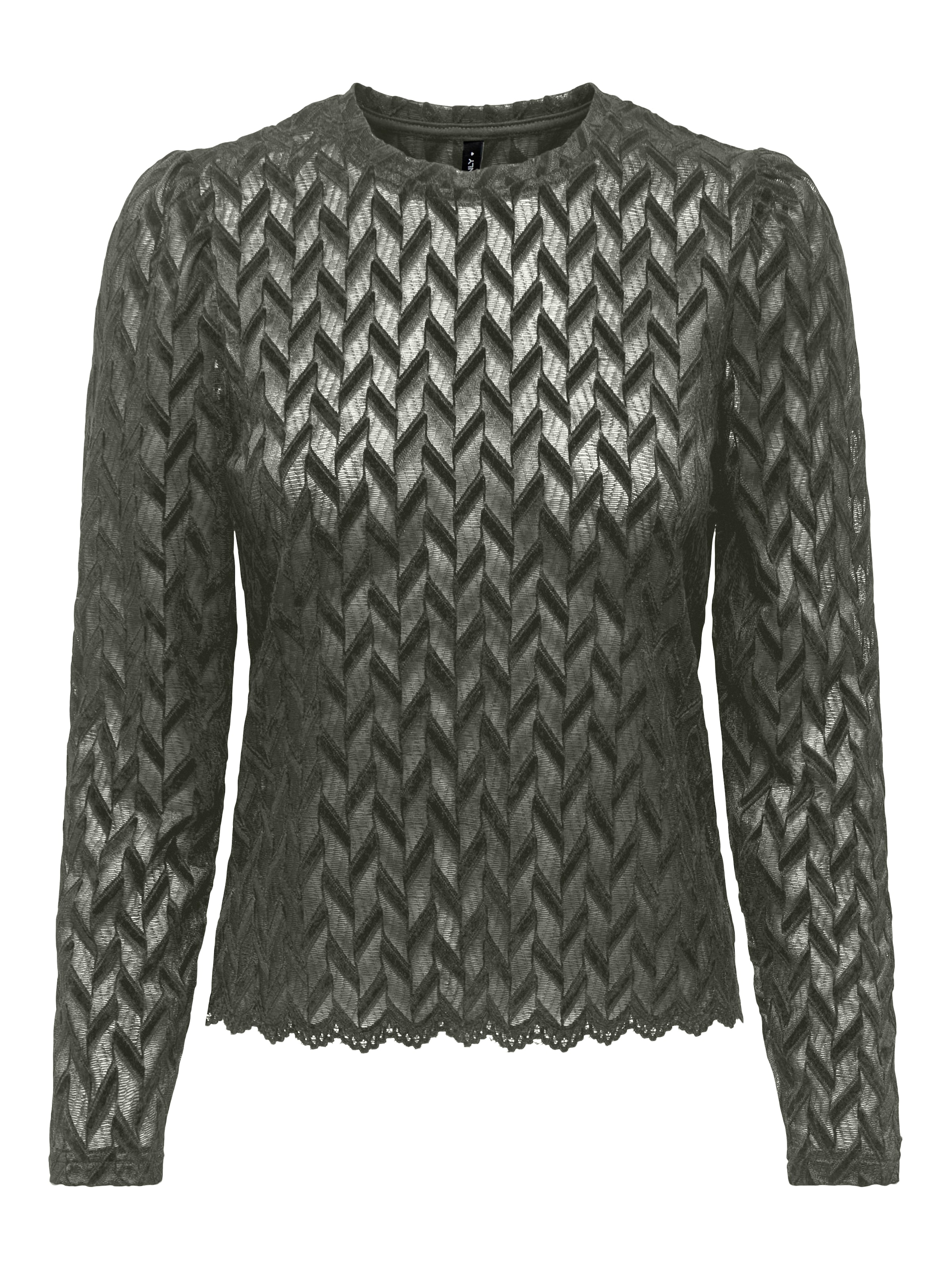 ONLY Μπλουζάκι 'ONLREMI' σε γκρι: μπροστά