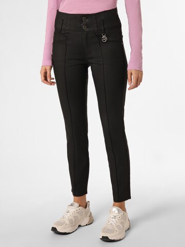 Rosner Skinny Hose 'Audrey' in Schwarz: Vorderseite