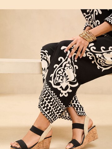 Sandales Lipsy en noir
