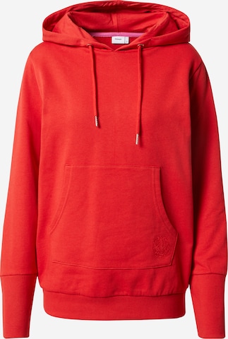 NÜMPH Sweatshirt 'NILLA' in Rot: predná strana