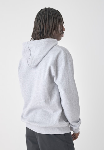 Cleptomanicx Sweatshirt 'Hooded Ligull Classic' in Grau