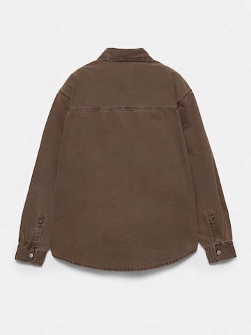 Pull&Bear Tussenjas in Bruin