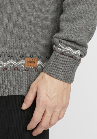 BLEND Sweater in Grey