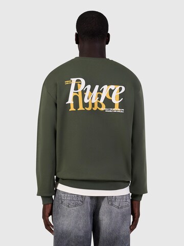 Sweat-shirt Pure Path en vert