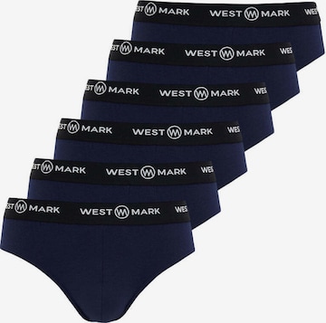 Slip ' LOGAN' WESTMARK LONDON en bleu : devant