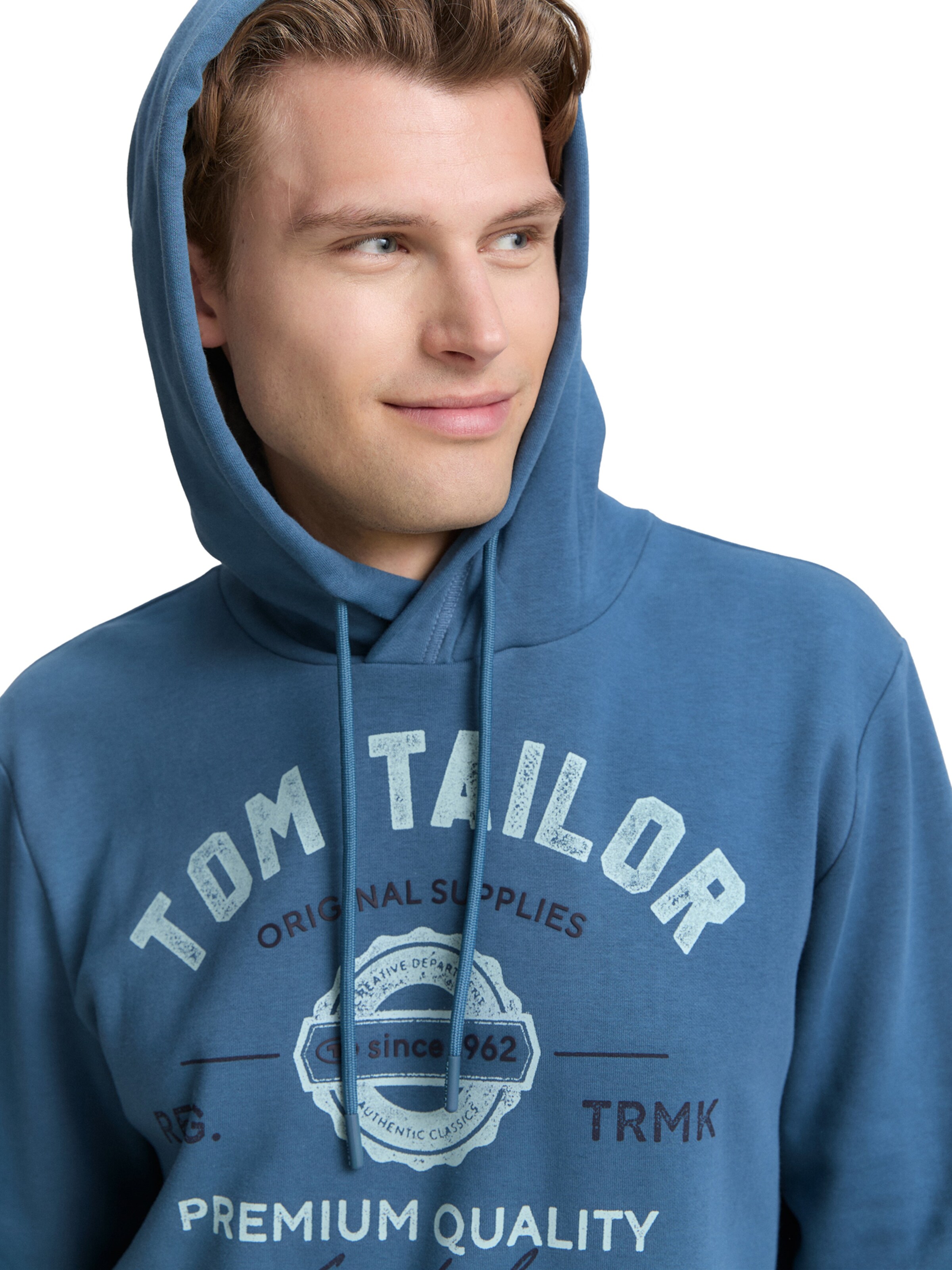 TOM TAILOR Sweatshirt in Blue
