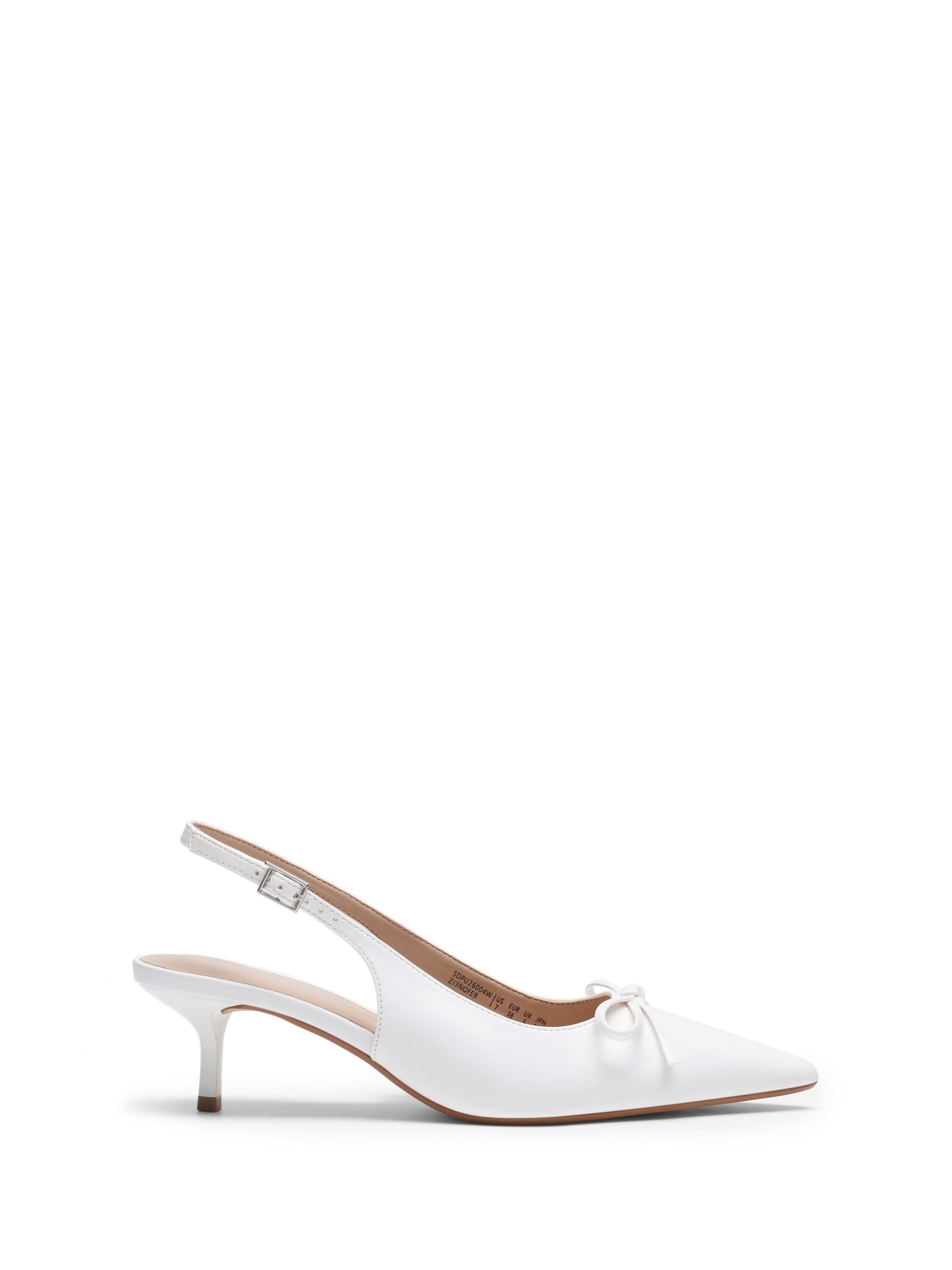 Décolleté sling di Dream Pairs in bianco