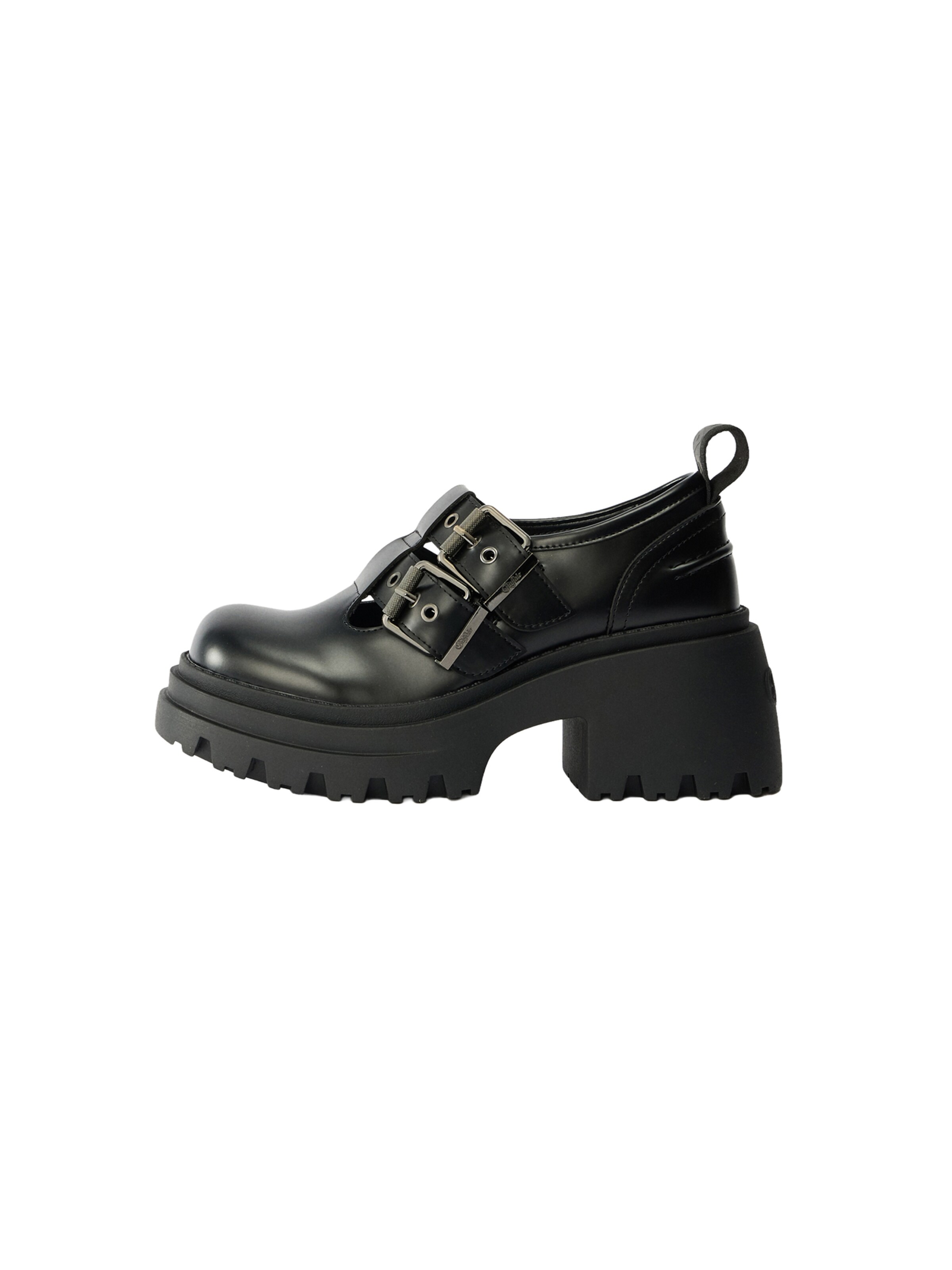 BUFFALO Slip-ons 'BRAVR JANE' in Black: front