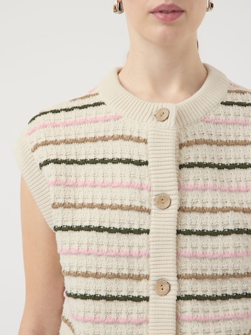 Cardigan 'YASNilo' YAS en beige