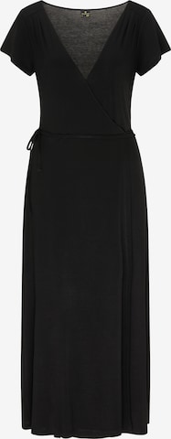 DreiMaster Klassik Summer Dress in Black: front