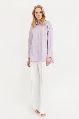 Finn Flare Blouse 'Basic' in Lila