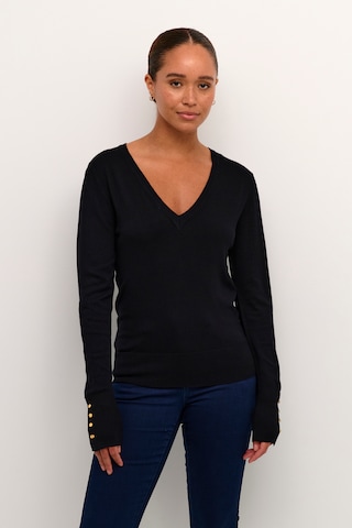 Kaffe Pullover 'Lizza' i sort: forside