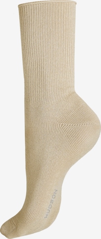 Hudson Sokken 'Relax Soft' in Beige: voorkant