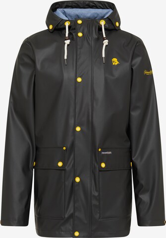 Schmuddelwedda Between-season jacket in Black: front