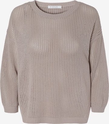 smėlio TATUUM Megztinis: priekis