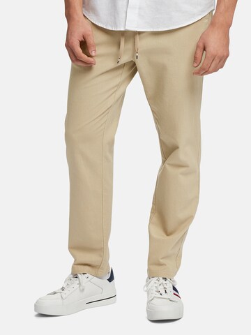 Regular Pantalon 'Ivan' U.S. POLO ASSN. en beige : devant
