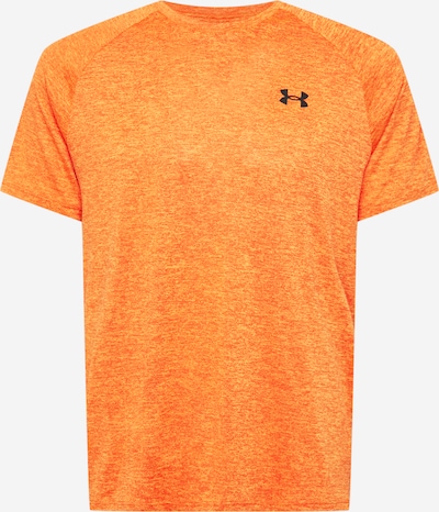 UNDER ARMOUR Funktionsshirt 'Tech 2.0' in orange / schwarz, Produktansicht