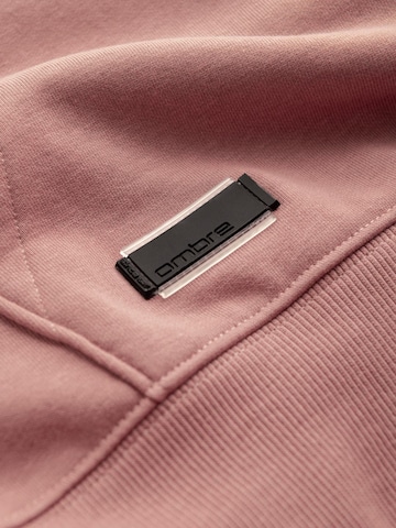 Sweat-shirt Ombre en rose