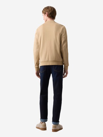 BOGNER Sweat jacket 'Lennox' in Beige