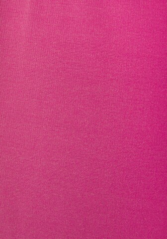 LASCANA Regular Broek in Roze