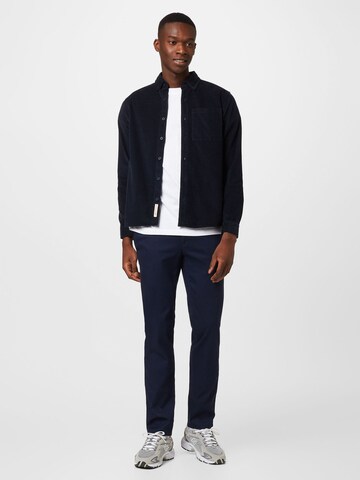 Revolution Regular Fit Hemd in Blau
